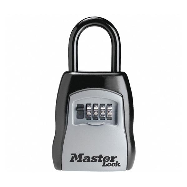Lock Box Combination Portable 5 Key Capacity Ea