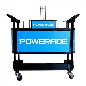 Powerade Sideline Cart 43x20" Caster