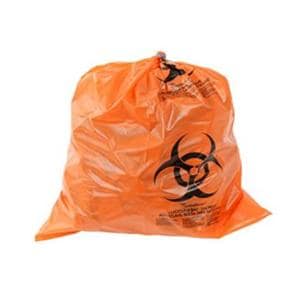 Waste Bag 3mil 19x24" Orange Plastic 300/Ca