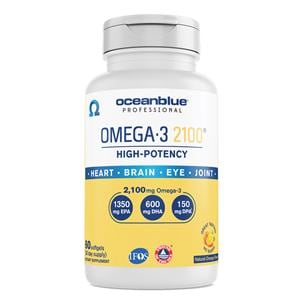 Oceanblue Omega-3 2100 Dietary Supplement Softgel Capsules 60/Bt