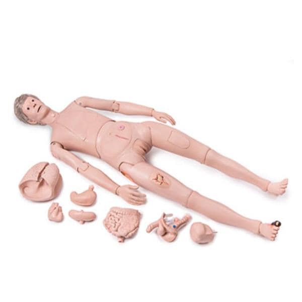 Full Body Scenario-Based Training Patient Care Adult Male/Female Manikin Ea