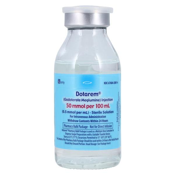 Dotarem Injection 0.5mmol/mL Pharmacy Bulk Pack 100mL 6/Ca