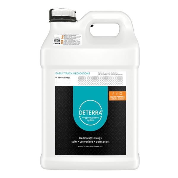 Deterra Drug Deactivation & Disposal System 2.5gal Activated Carbon 2/Ca