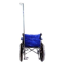 IV/O2 Holder Pole For Wheelchair Ea