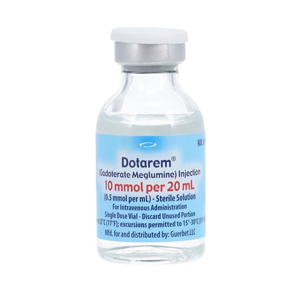 Dotarem Injection 0.5mmol/mL SDV 20mL 10/Ca