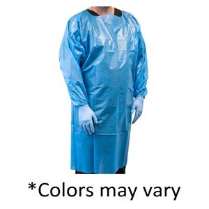 PremierPro Cover Gown Polyethylene Universal Yellow 100/Ca