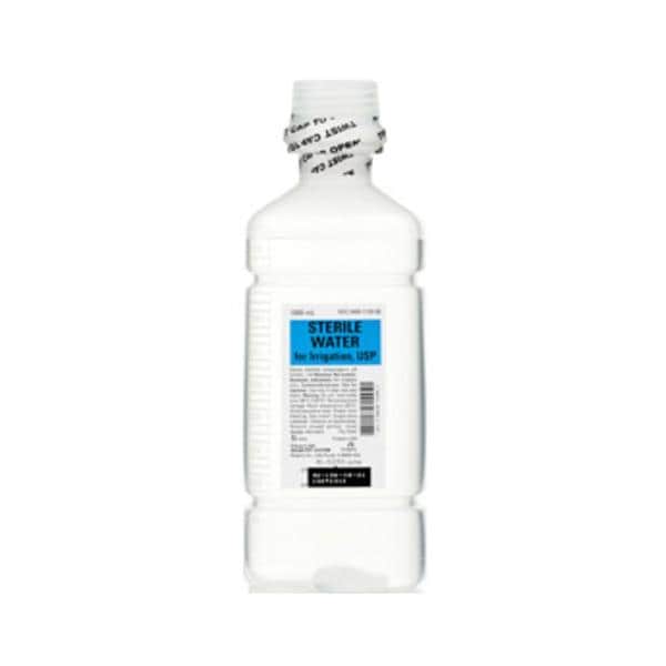 IV Solution Water 1000mL Bottle 12/Ca
