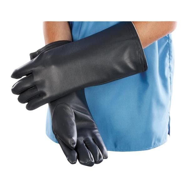 X-Ray Gloves Navy Blue Adult Unisex Std Ld Vnl/Urthn/Nyl 15 .5 Eqvlnc 1/Pr