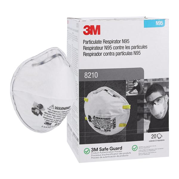 3M™ N95 Particulate Respirator Standard Not Authorized for Medical Use 20/Bx