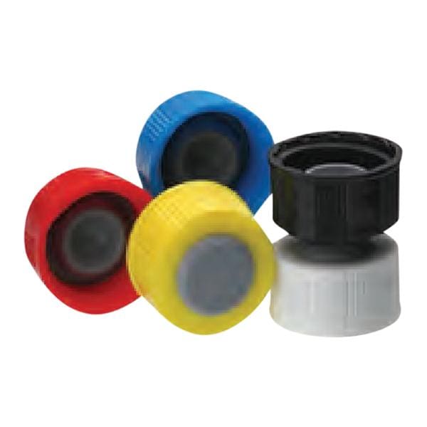 I-Loc Vial/Bottle Screw Cap Polypropylene Blue 100/Ca