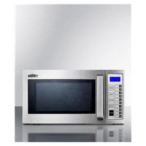 Summit Commercial Microwave 14.75x20.25x12.25" 1000Watt 0.9 Cu ft Ea