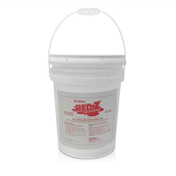 Red Z Spill Control Solidifier 17.5lb White Bucket Ea