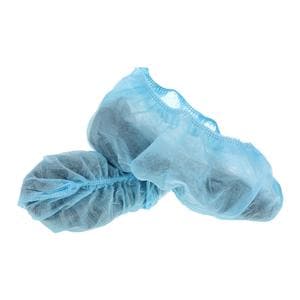 Shoe Cover Spunbound Polypropylene One Size Fits Most Blue 100/Bg
