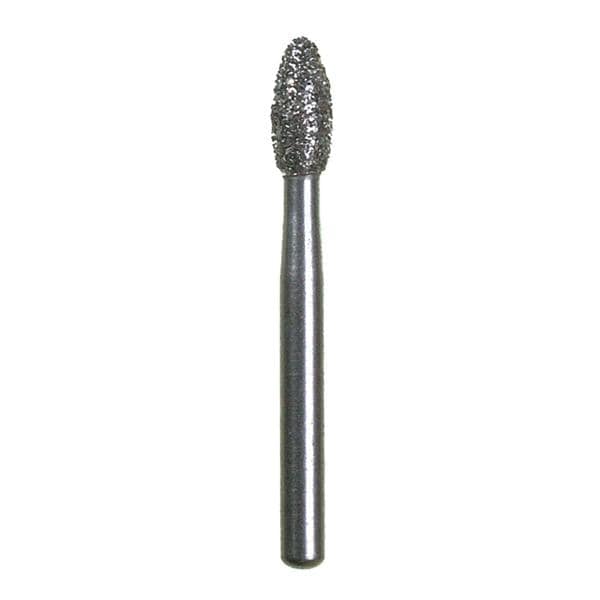 Spring Diamond Bur Single Use Friction Grip 285.5C Coarse 25/Pk