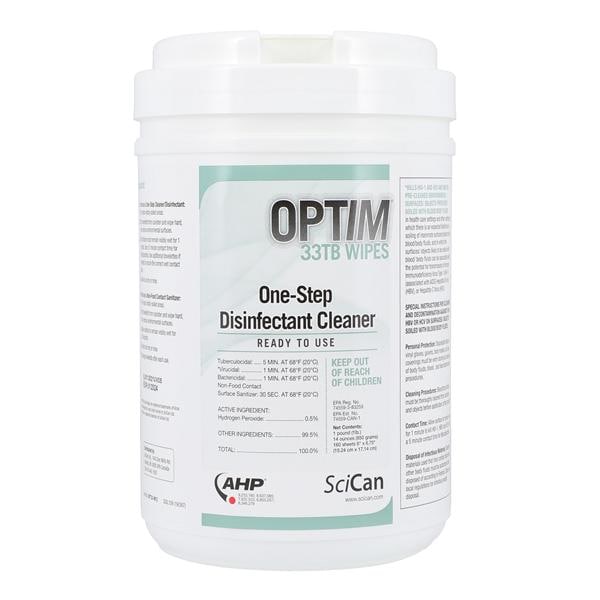 Optim 33 TB Surface Wipe Disinfectant Canister 160/Cn