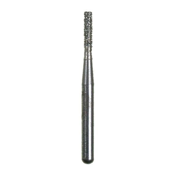 Spring Diamond Bur Single Use Friction Grip 835-010M Medium 25/Pk
