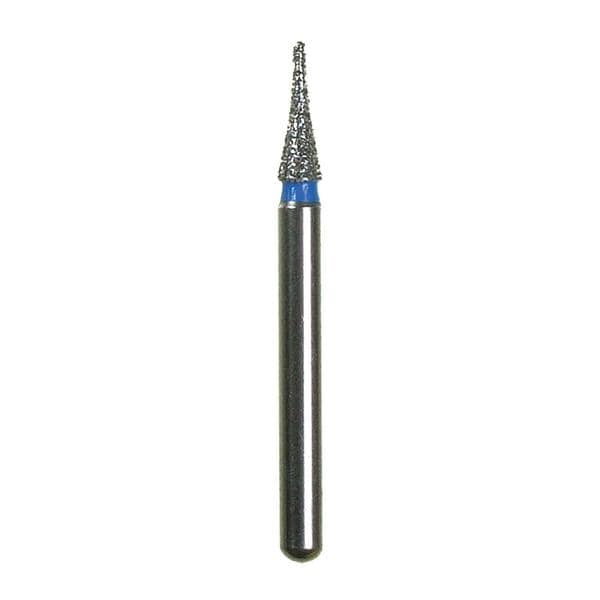 Spring Diamond Bur Single Use Friction Grip 392-016M Medium 25/Pk