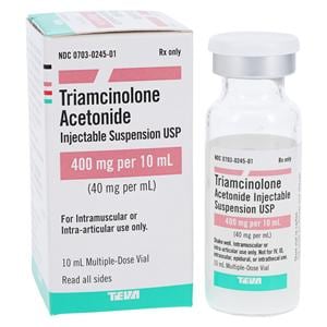 Triamcinolone Acetonide Injection 40mg/mL MDV 10mL/Vl