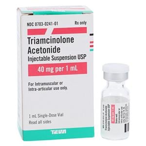 Triamcinolone Acetonide Injection 40mg/mL SDV 1mL/Vl