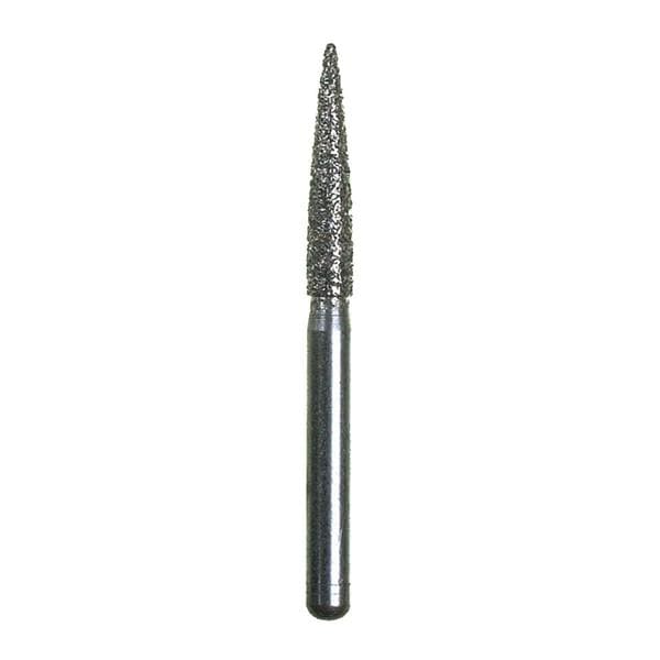 Spring Diamond Bur Single Use Friction Grip 270.9C Coarse 25/Pk