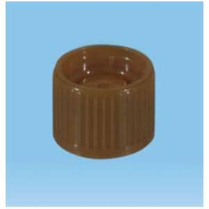 Screw Cap HDPE: High-density Polyethylene Brown 1000/Pk