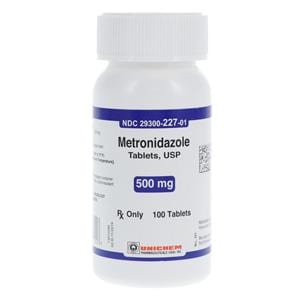 Metronidazole Tablets 500mg Bottle 100/Bt