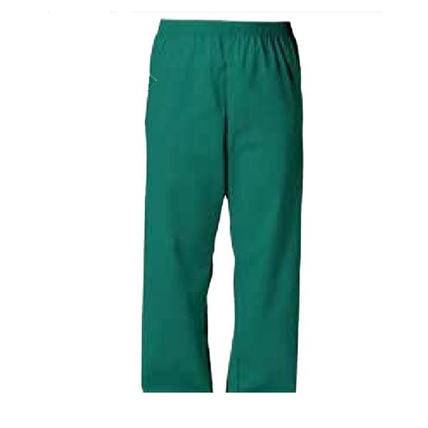 Behavioral Health Pant Poly/Ctn No Pockets X-Small Hunter Green Unisex Ea