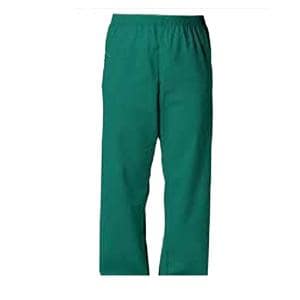 Behavioral Health Pant Poly/Ctn No Pockets Medium Hunter Green Unisex Ea