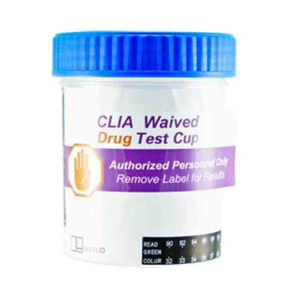 DOA: Drugs of Abuse Test Cup CLIA Waived 25/Ca