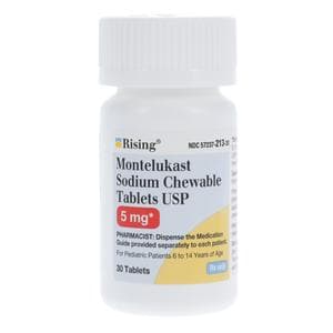 Montelukast Sodium Chewable Tablets Bottle 30/Bottle Each