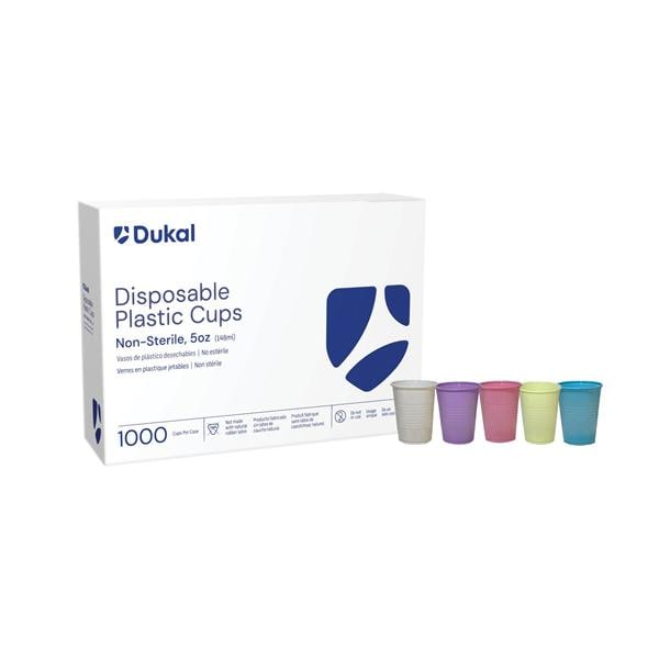 Drinking Cup Plastic Blue 5 oz Disposable 1000/Ca