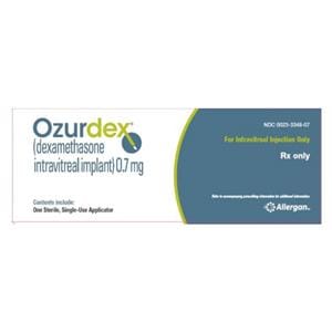 Ozurdex Intravitreal Implant 0.7mg Ophthalmic Insert Delivery System 1/Pk