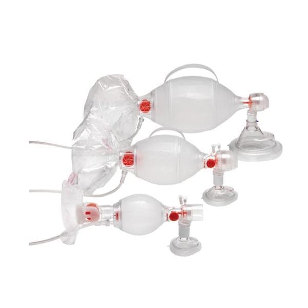 SPUR II Tube Reservoir Resuscitator Adult Disposable 6/Ca