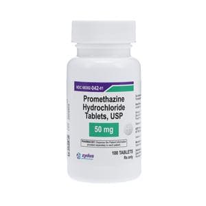 Promethazine HCl Tablets 50mg Bottle 100/Bt