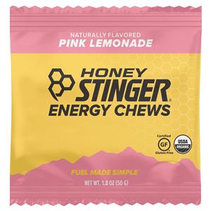 Honey Stinger Energy Chews Organic Pink Lemonade 1.08oz Bag 12/Bx