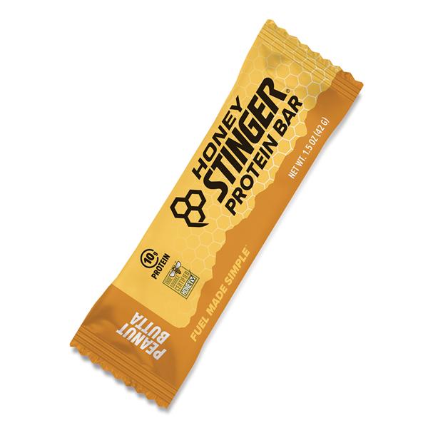 Honey Stinger Protein Bar Peanut Butta 1.5oz Individually Wrapped 15/Bx