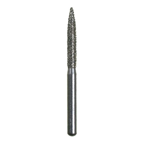 Spring Diamond Bur Single Use Friction Grip 267.10C Coarse 25/Pk