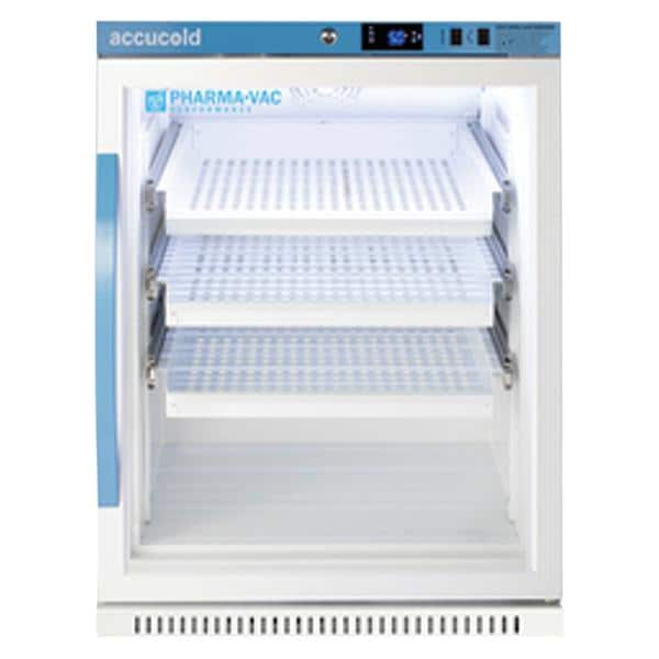 Accucold Performance Series Pharmacy/Vaccine Refrigerator 6 Cu Ft 2 to 8C Ea