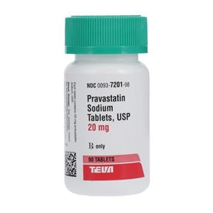 Pravastatin Sodium 20mg 90/Bt