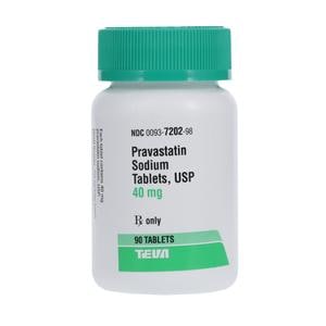 Pravastatin Sodium 40mg 90/Bt