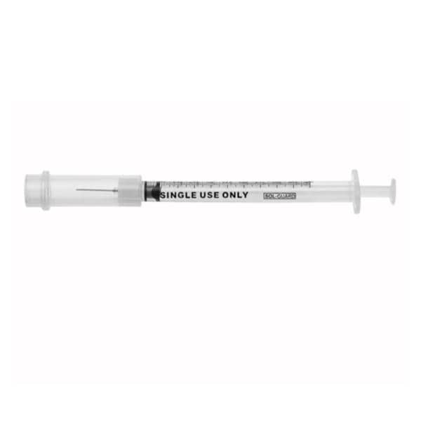 Needle/Syringe 1mL _ Safety 25/Bx