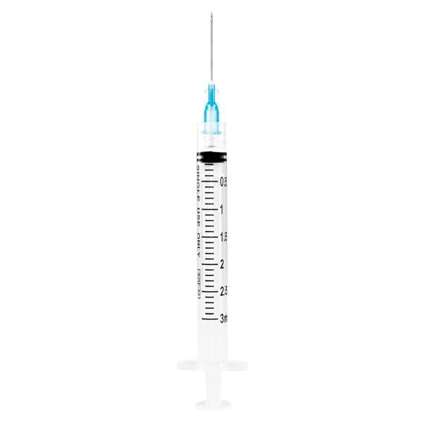 Needle Needle/ Syringe 23gx1" 3mL Luer Lock _ Low Dead Space 100/Bx, 8 BX/CA