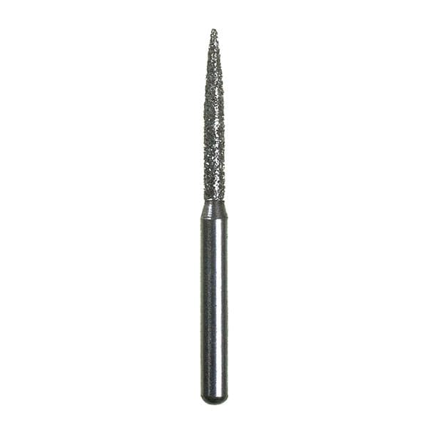 Spring Diamond Bur Single Use Friction Grip 260.10M Medium 25/Pk