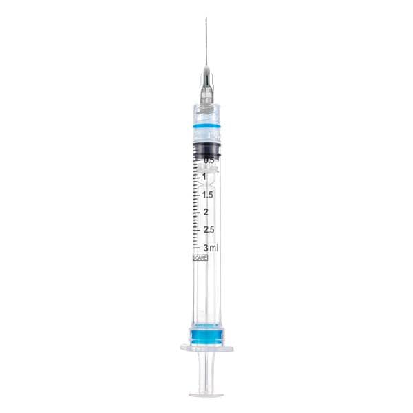Needle/ Syringe 1mL _ Safety 25/Bx, 40 BX/CA