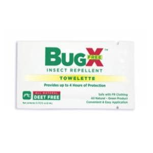 BugX Insect Repellent Wipe 300/Bx