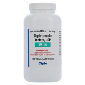 Topiramate Tablets 50mg Bottle 1000/Bt