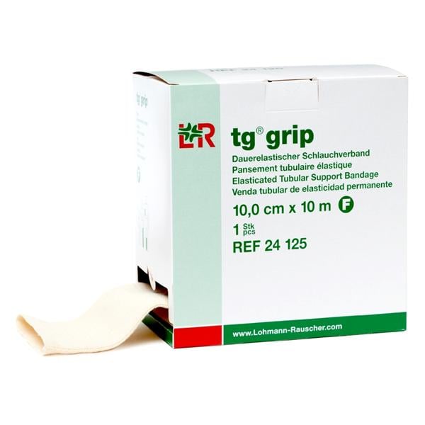 tg grip Tubular Bandage Cotton/Elastodeine/Poyamide 4"x11yd White NS 12/Ca