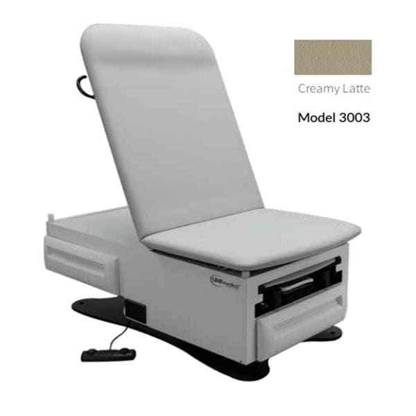 FusionONE 3003 Exam Table Creamy Latte 500lb Capacity