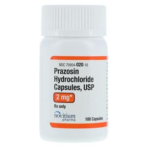 Prazosin HCl 2mg 100/Bt