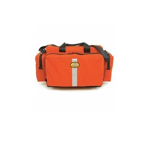 Intermediate II Trauma Bag 22x14x11" Orange Zipper Closure 2Hndl/Shldr Strp